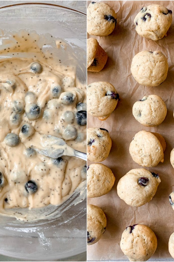 Paleo Almond Flour Blueberry Muffins