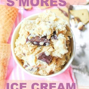 healthy ice cream, s'mores, plant based, vegan, human chocolate, hu, dairy free, coconut cream, s'mores, campfire, roasted marshmallows, toasted marshmallows, dark chocolate, gluten free s'mores, gluten free graham crackers, vegan marshmallows, gluten and dairy free, dairy free, recipes, eat, homemade ice cream, dessert, healthy eating, lighter, lower sugar, monk fruit,