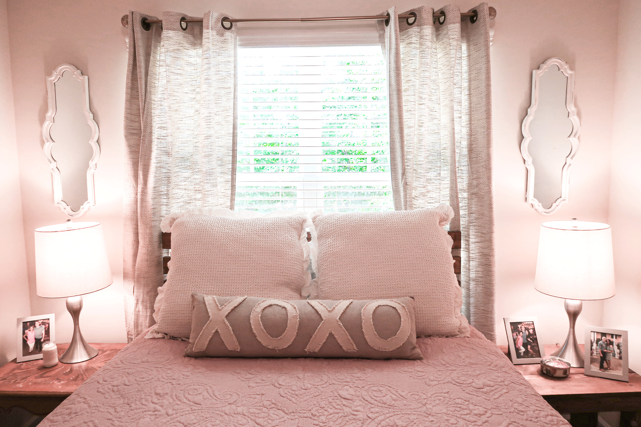home remodel, room, makeover, cozy home decor, cozy guest bedroom, cozy bedroom, xo xo, soft pink room