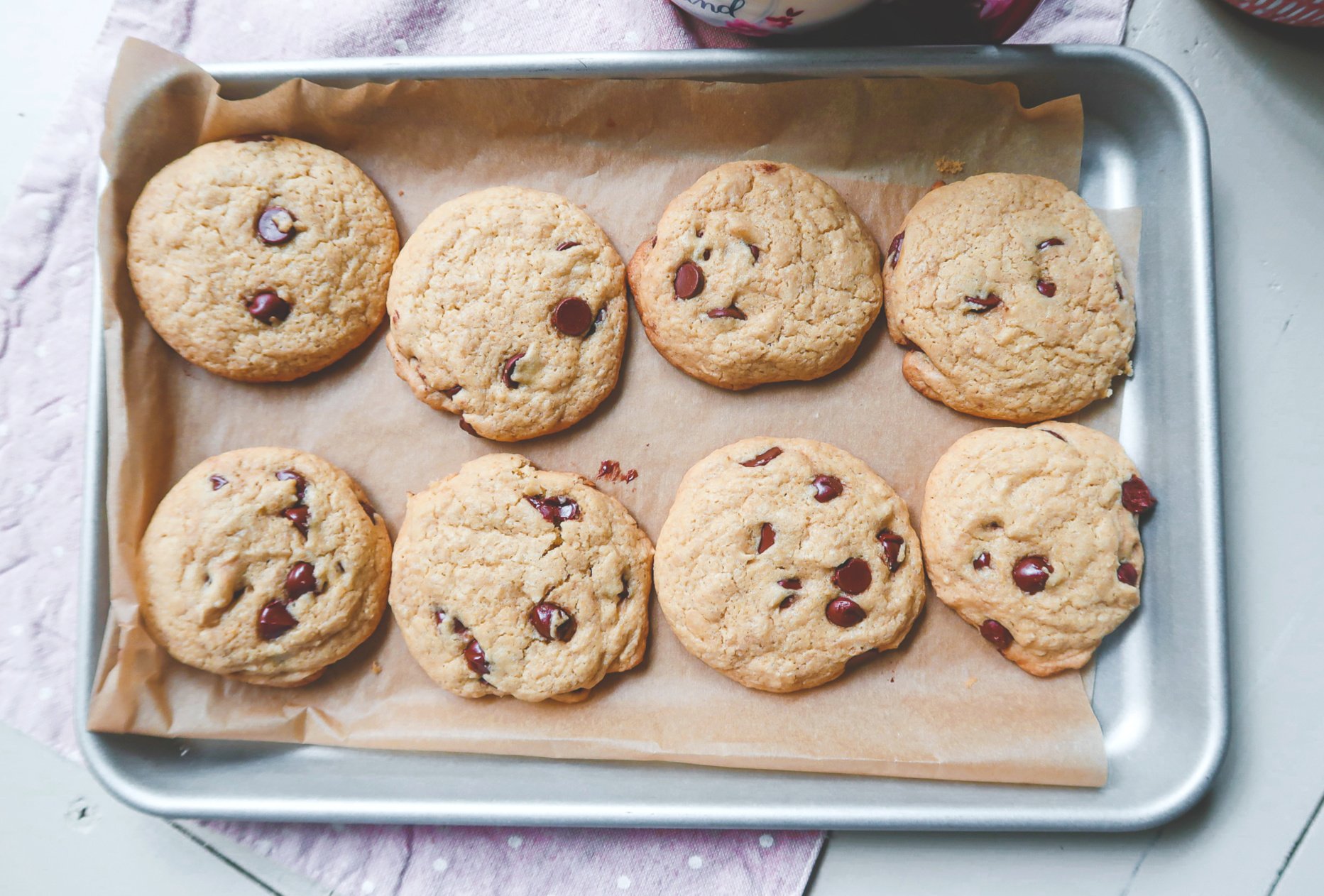 gluten and dairy free, gluten free, dairy free, healthier, light, chocolate chip cookies, delicious, baking, fall baking, chocolate chips, simply taralynn blog