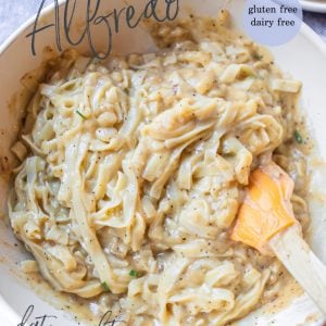 healthy fettuccini Alfredo, dairy free, gluten free, low carb, chicken, dinner, easy, the best fettuccine recipe, dairy free fettuccine, gluten free and dairy free fettuccine