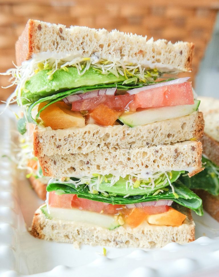 My Favorite Lunch: Veggie Sandwich on Gluten-Free Bread!🥪 - Simply ...
