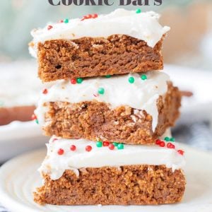 gingerbread, gingerbread cookies, gingerbread bars, gluten free, gluten free gingerbread, healthy, Christmas cookies, holiday cookies, gingerbread, cream cheese frosting, dairy free, cream cheese icing, cream cheese frosting, party