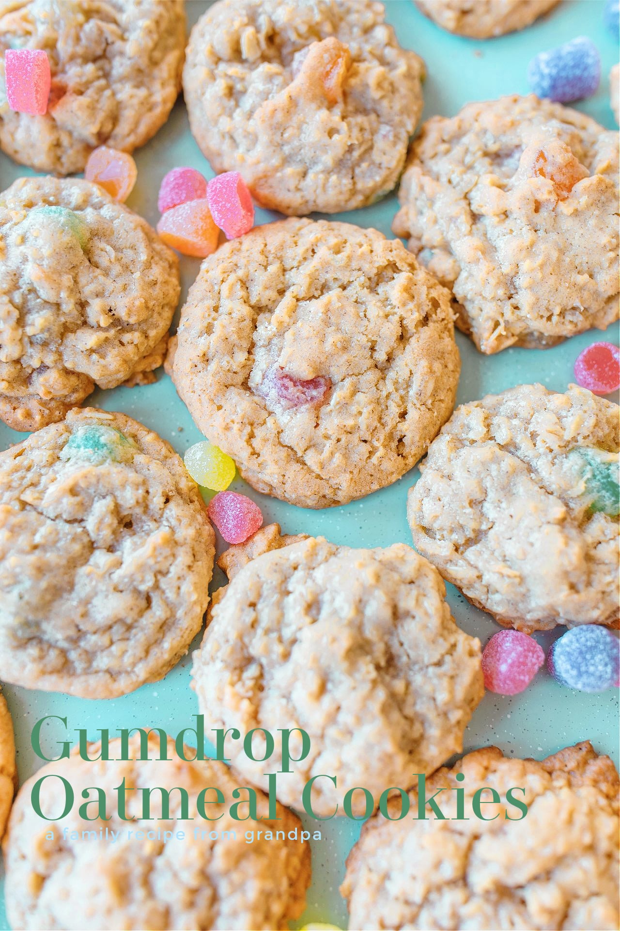 christmas cookies, gumdrops, nut cracker, oatmeal candy, christmas desserts, holiday baking, holiday cookies, gumdrops, sugarplums, the nutcracker inspired cookies, christmas baking, easy recipe