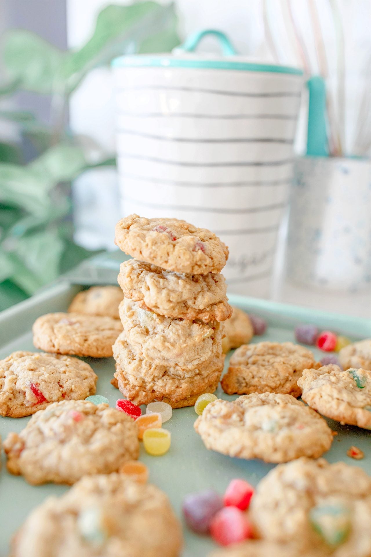 christmas cookies, gumdrops, nut cracker, oatmeal candy, christmas desserts, holiday baking, holiday cookies, gumdrops, sugarplums, the nutcracker inspired cookies, christmas baking, easy recipe