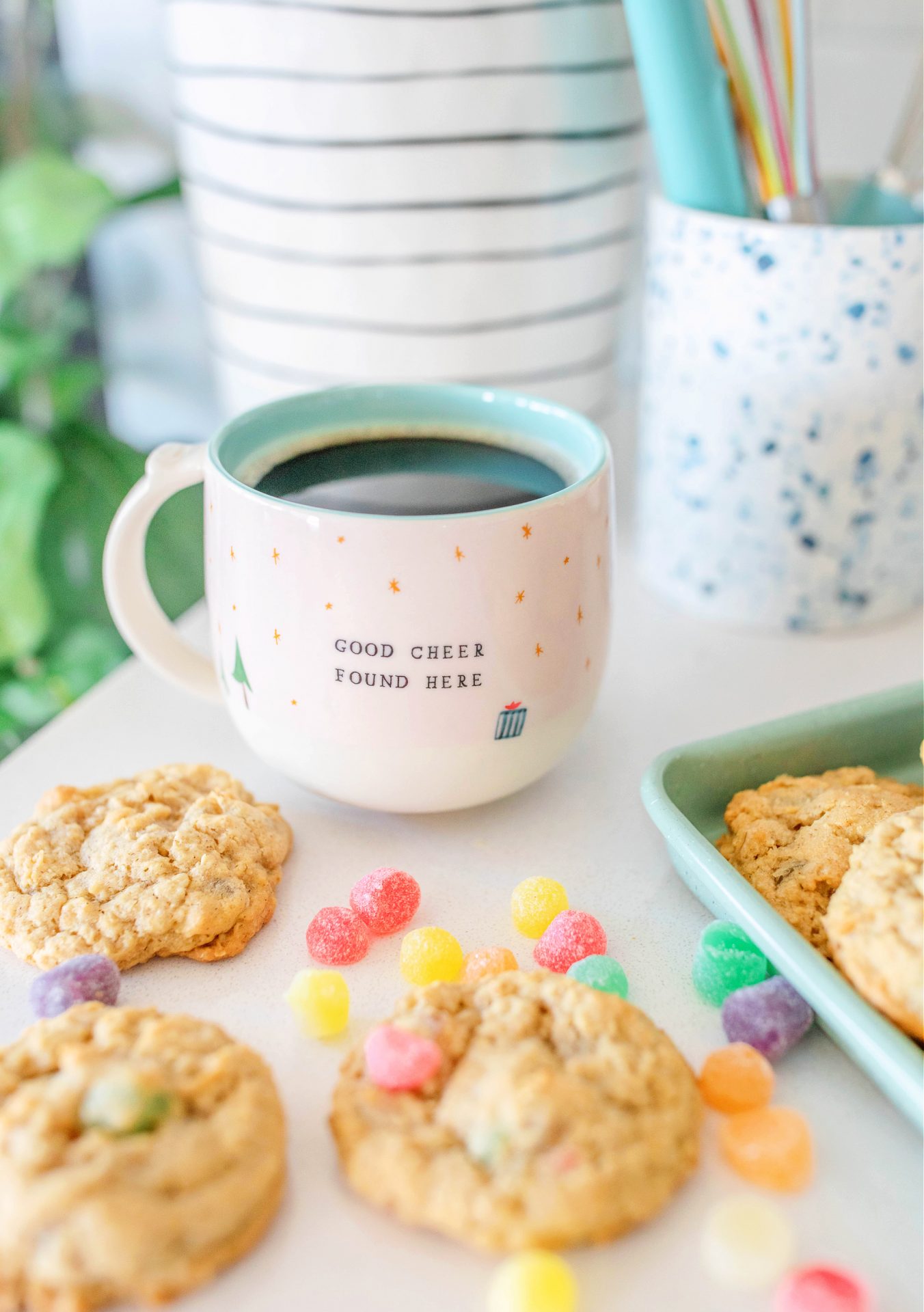 christmas cookies, gumdrops, nut cracker, oatmeal candy, christmas desserts, holiday baking, holiday cookies, gumdrops, sugarplums, the nutcracker inspired cookies, christmas baking, easy recipe