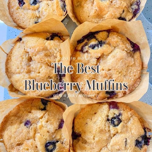 THE BEST BLUEBERRY MUFFIN RECIPE