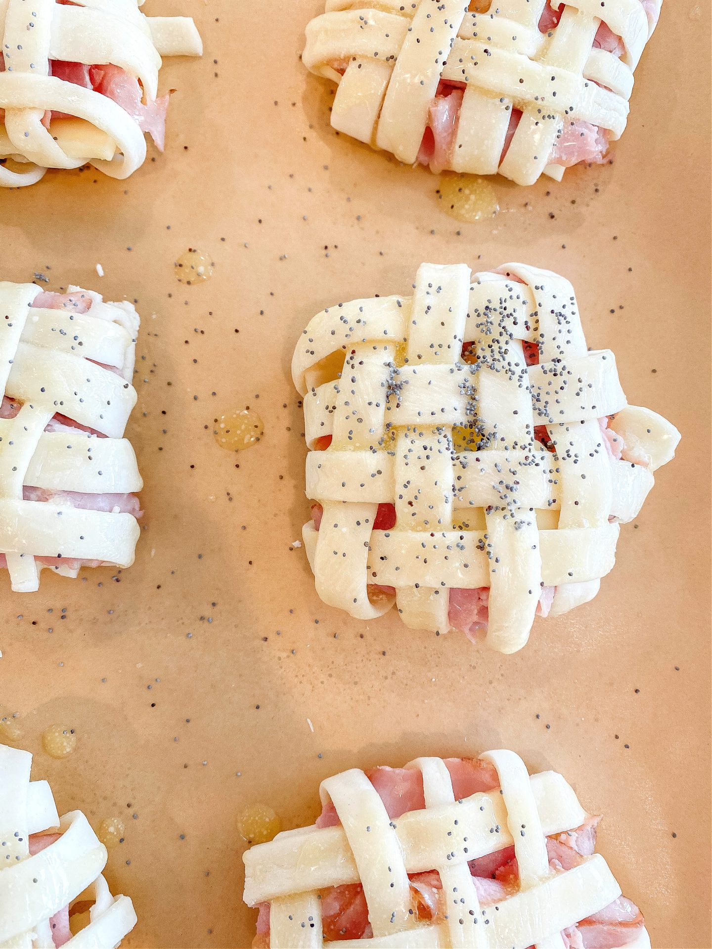 Ham and Cheese Basket Pies | Fun Easter Brunch Idea