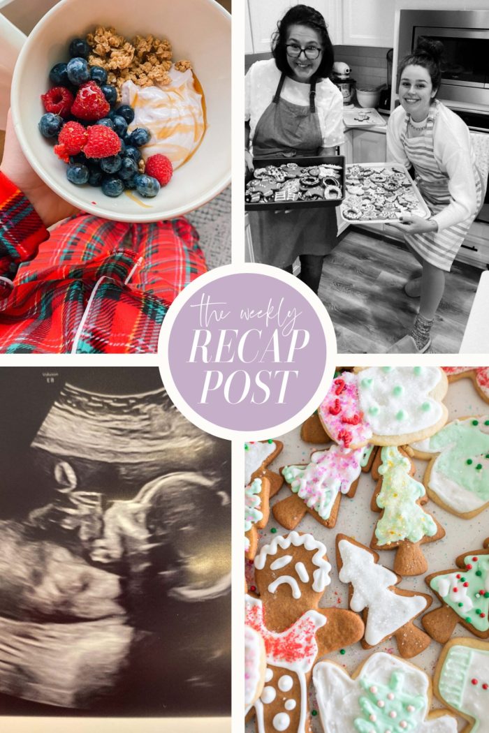 Christmas Cookie Baking + Anatomy Scan to See The Baby!