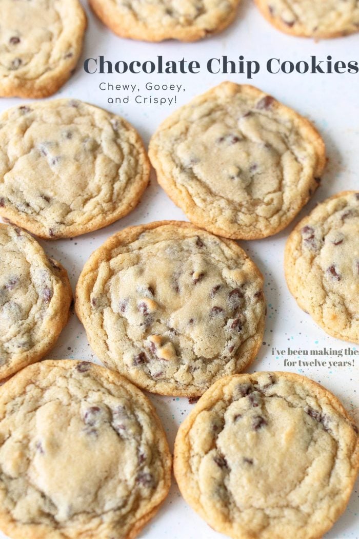 Chocolate Chip Cookie Recipe | Chewy, Gooey, and Crispy!