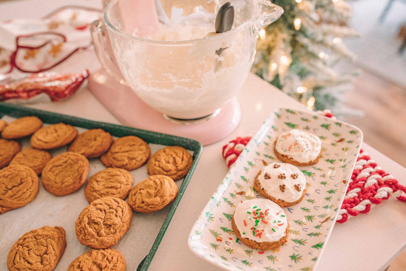 Soft & Chewy Frosted Gingerbread Cookies Simply Taralynn Food & Lifestyle Blog
