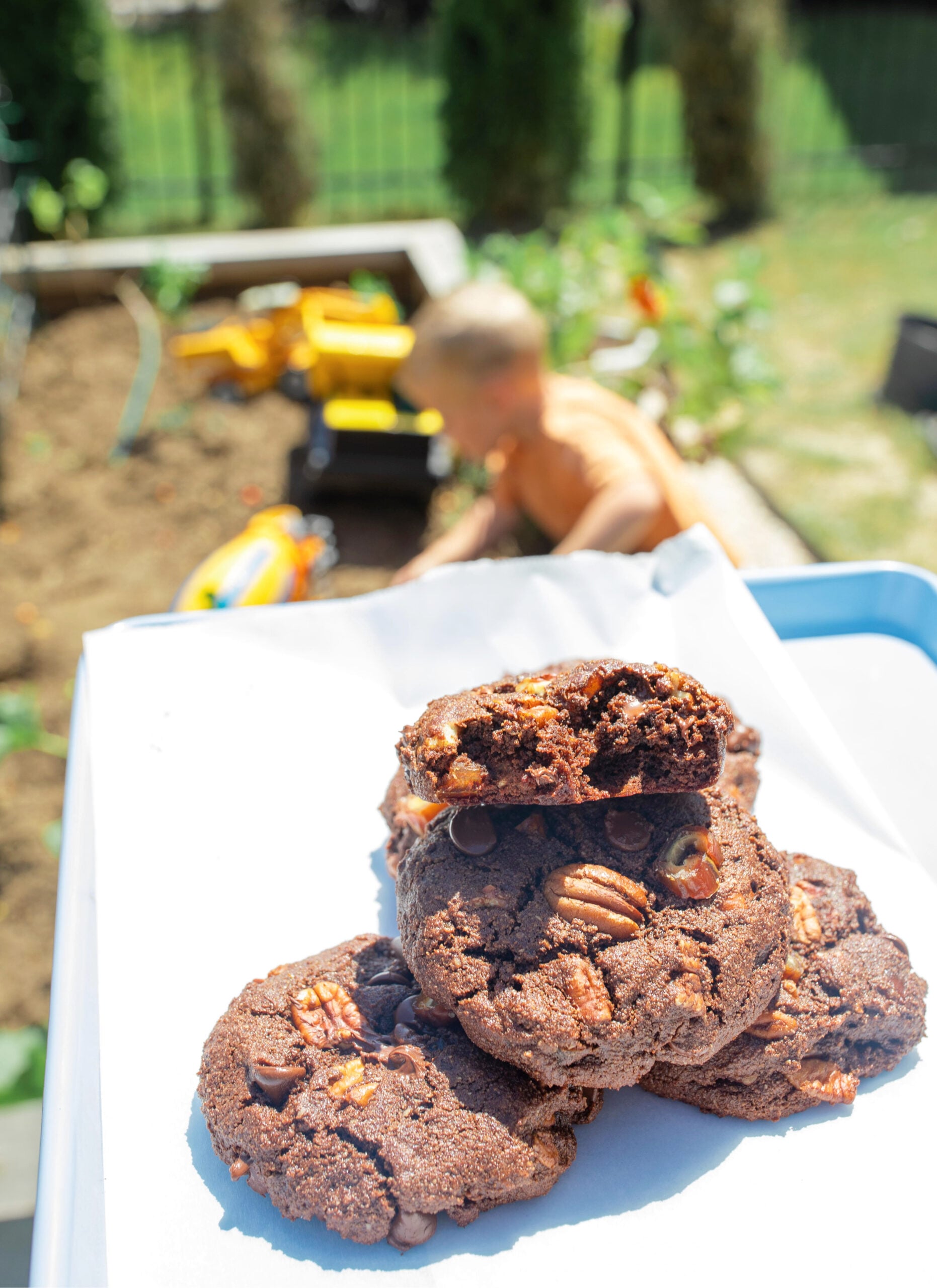 almond flour cookies, chocolate almond flour cookies, healthy chocolate desserts, dates, no refined sugar, gluten-free, chocolate chip cookie, healthy desserts, low sugar, low carb, healthy desserts for kids, pumpkin almond flour cookies, gluten free, dairy free, honey, gluten free almond flour cookies, cocoa powder, healthy almond flour cookies, pecans, protein in cookies, kids desserts, kids recipes, toddler approved, healthy dessert Ideas, healthy dessert, low calorie