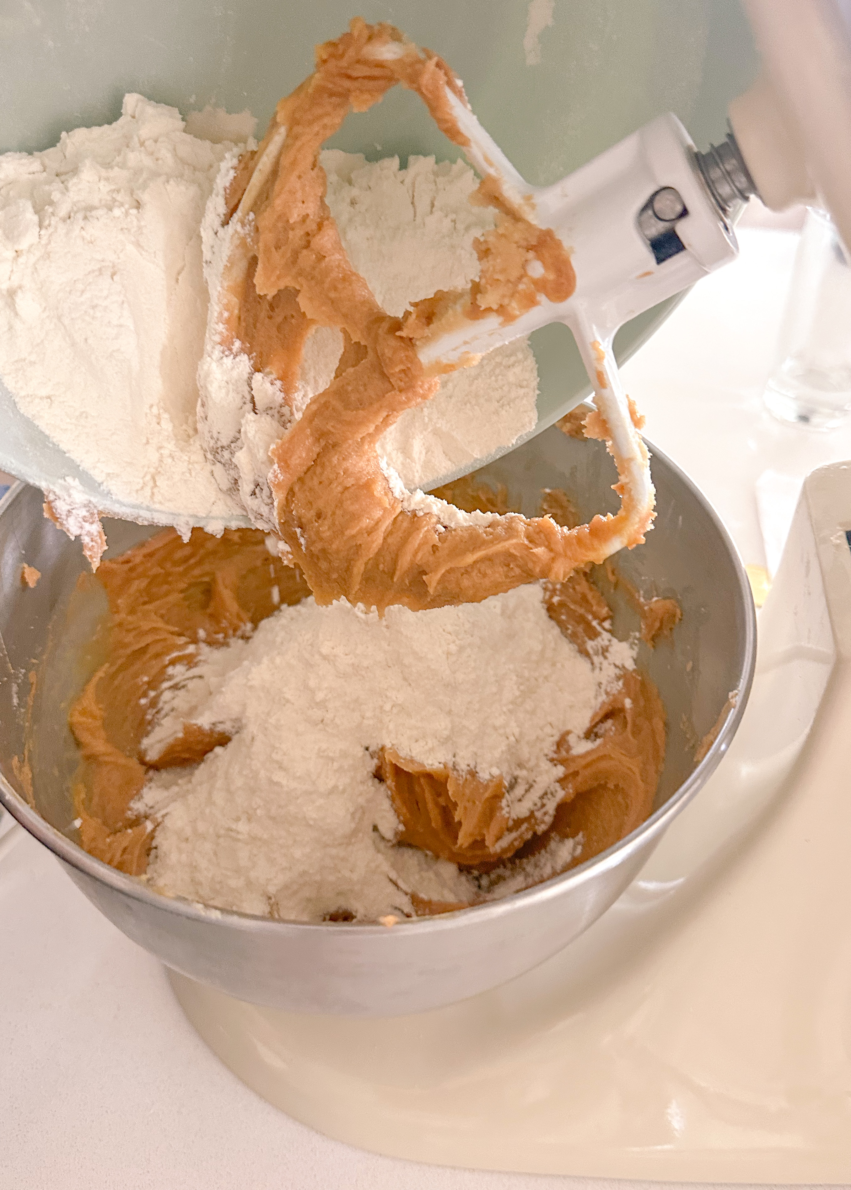 frosted cookies, snickers, dessert, candy bar, homemade salted caramel buttercream, buttercream frosting, peanut butter snickers cookies, peanut butter cookies, amazing dessert ever, the best frosted cookie recipe, salted caramel buttercream, peanut butter cookies, baking, soft, thick cookies, bakery, recipe