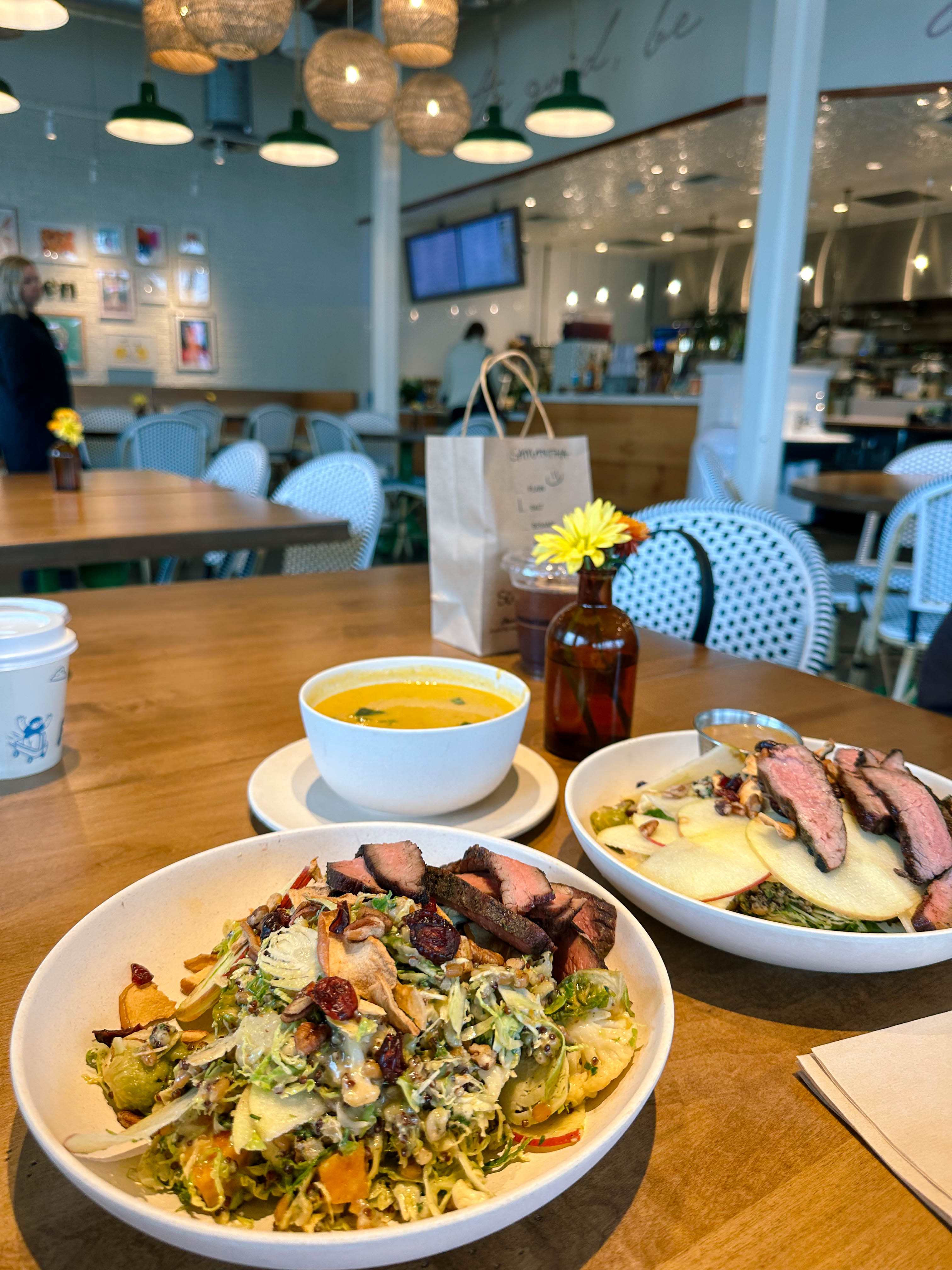 motherhood, toddler, lifestyle blog, mom, mom blog, pregnancy, boy mom, fall, food, halloween, dinner, lifestyle, toddler halloween costume, ballantyne, pop up bagels, skykid coffee, the bowl, flower child