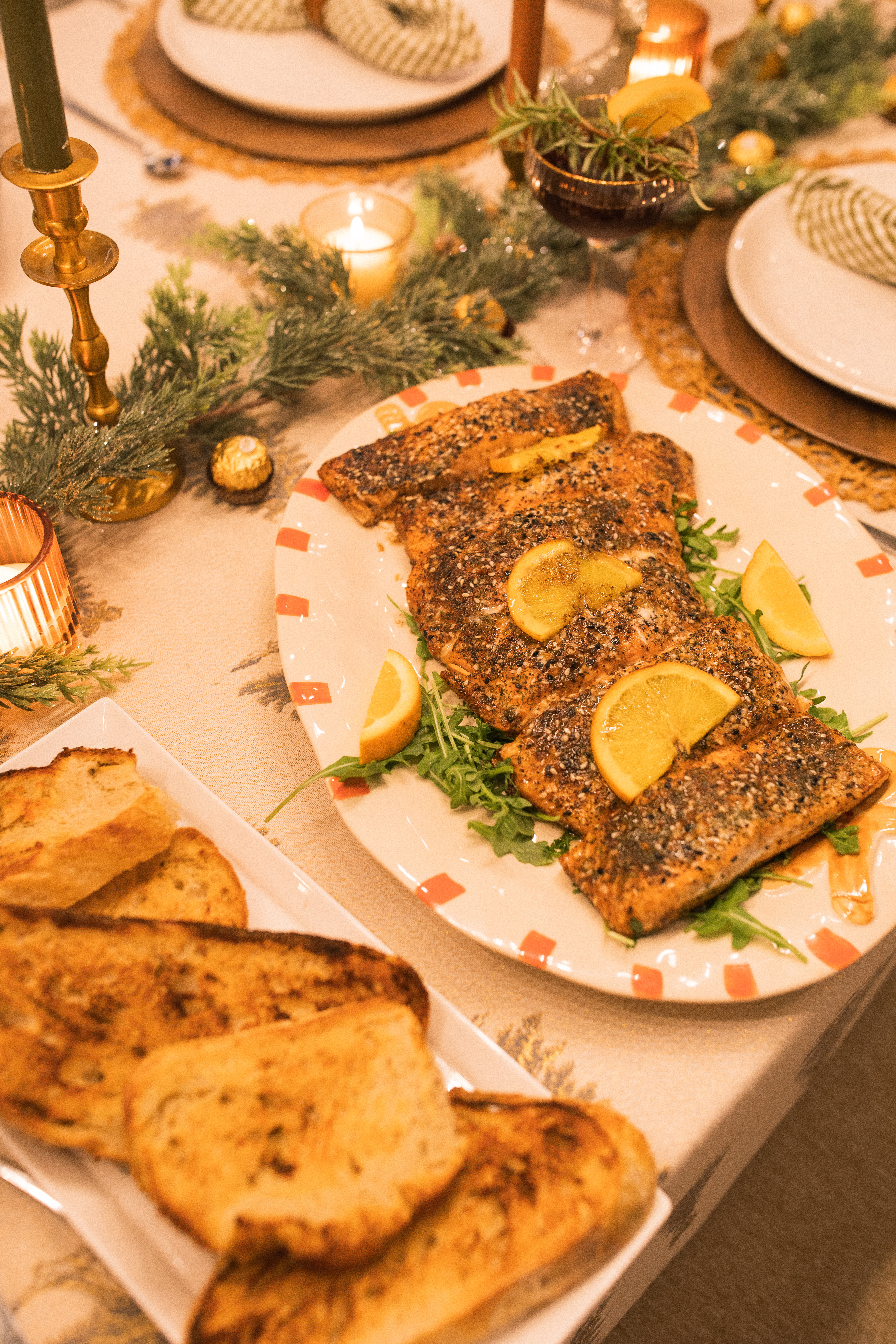 christmas recap, christmas morning, christmas blog, christmas decor, stockings, presents, toddler, dinner, table setting, home, lifestyle, blogging, motherhood, matching family pajamas, menu, holiday dinner, holiday celebrations, christmas day, pecan brownie pie, lottery pong, toddler gifts, cozy fireplace, cookies for santa, recap