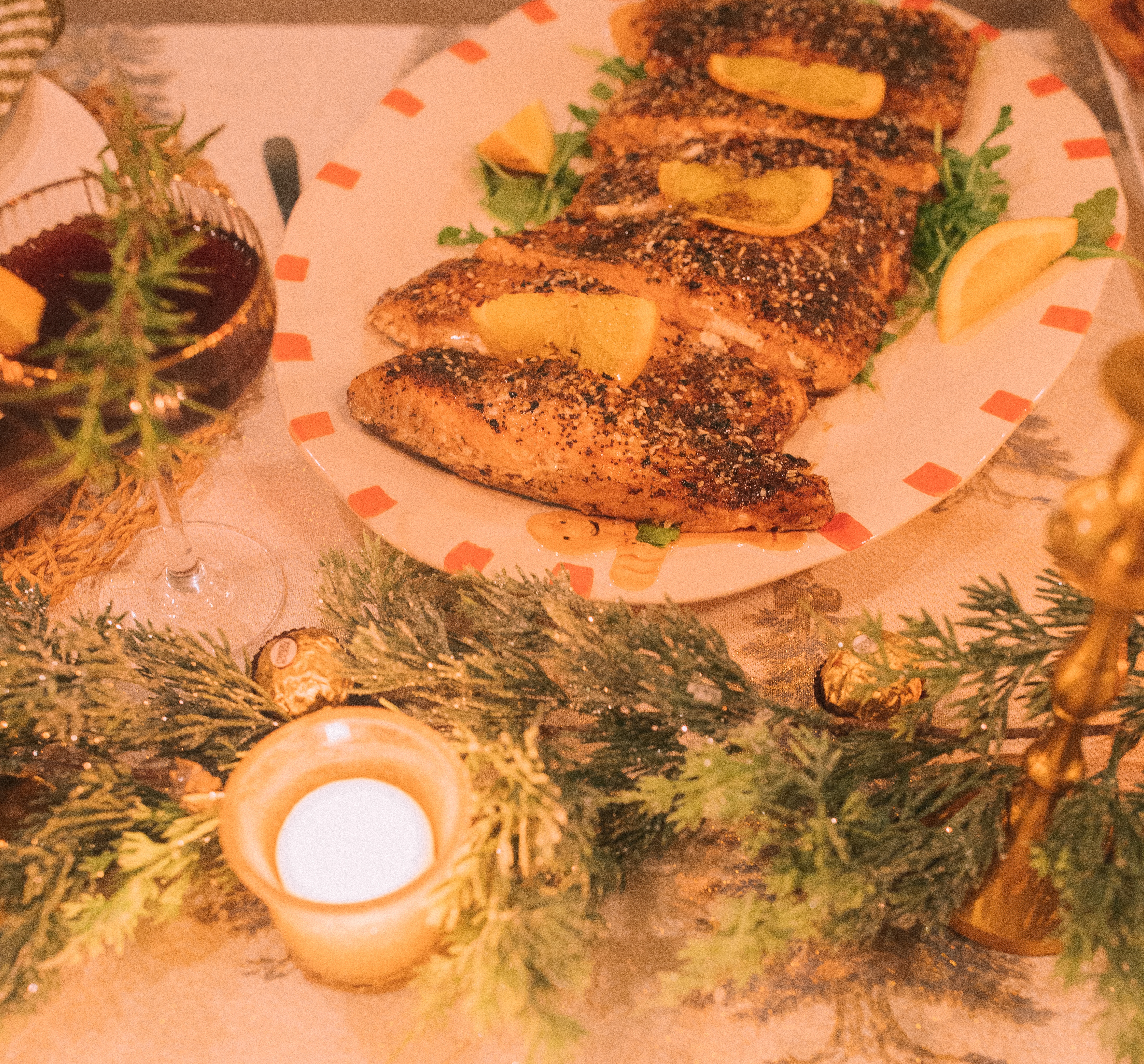 christmas recap, christmas morning, christmas blog, christmas decor, stockings, presents, toddler, dinner, table setting, home, lifestyle, blogging, motherhood, matching family pajamas, menu, holiday dinner, holiday celebrations, christmas day, pecan brownie pie, lottery pong, toddler gifts, cozy fireplace, cookies for santa, recap