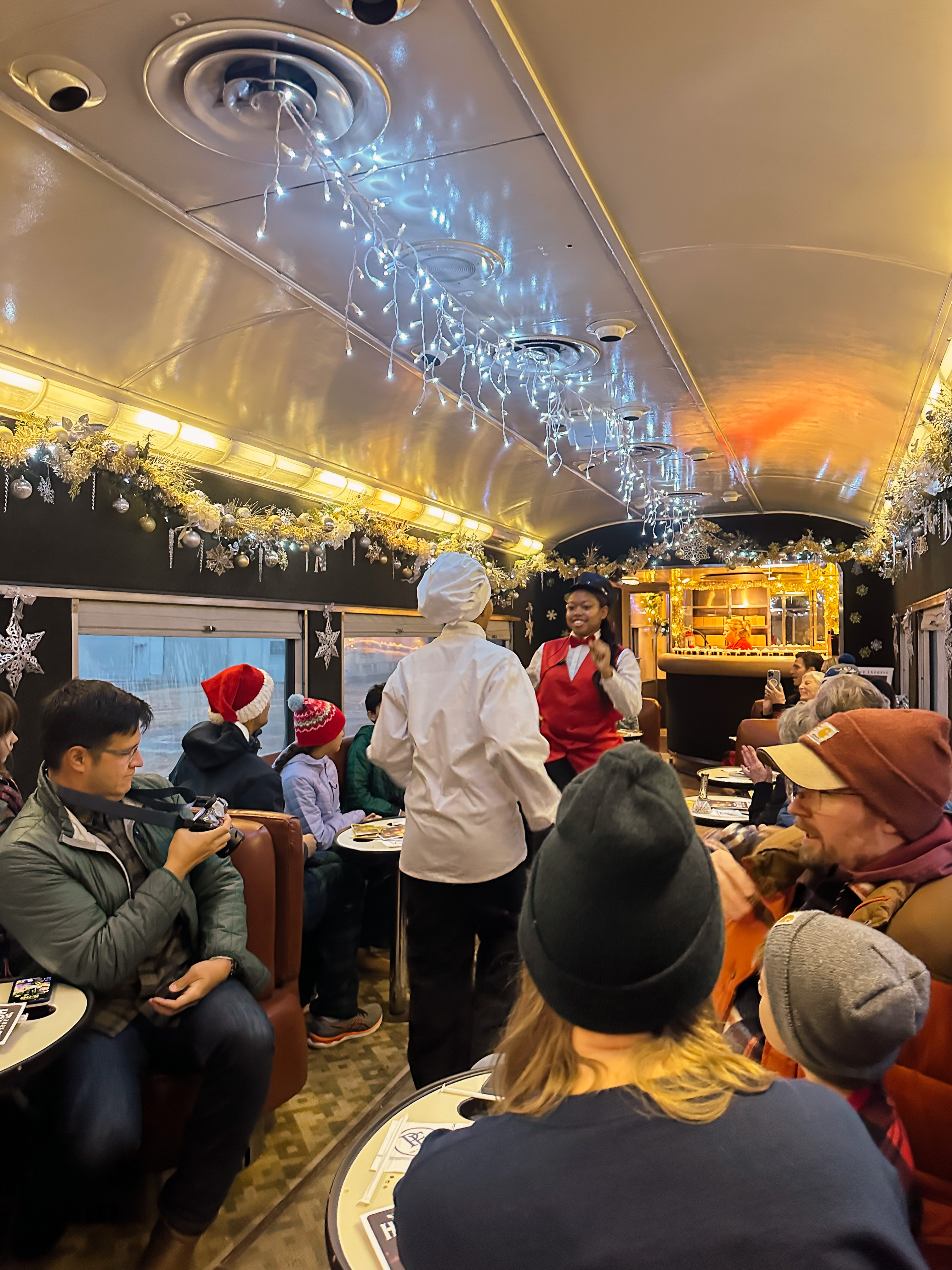 polar express, north carolina transportation museum, matching family pajamas, belk, the polar express train ride, charlotte north carolina, blog, motherhood, lifestyle