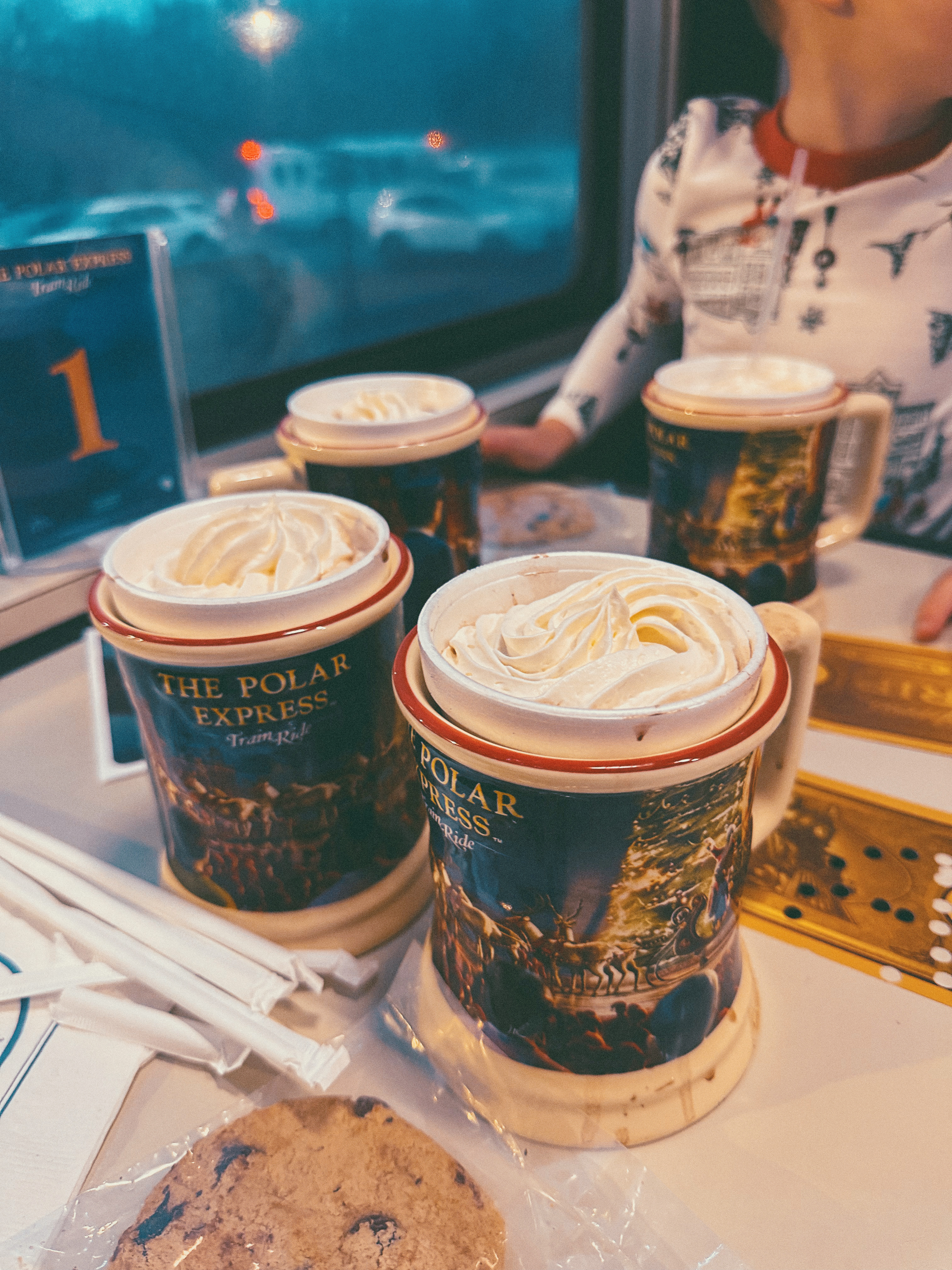 polar express, north carolina transportation museum, matching family pajamas, belk, the polar express train ride, charlotte north carolina, blog, motherhood, lifestyle