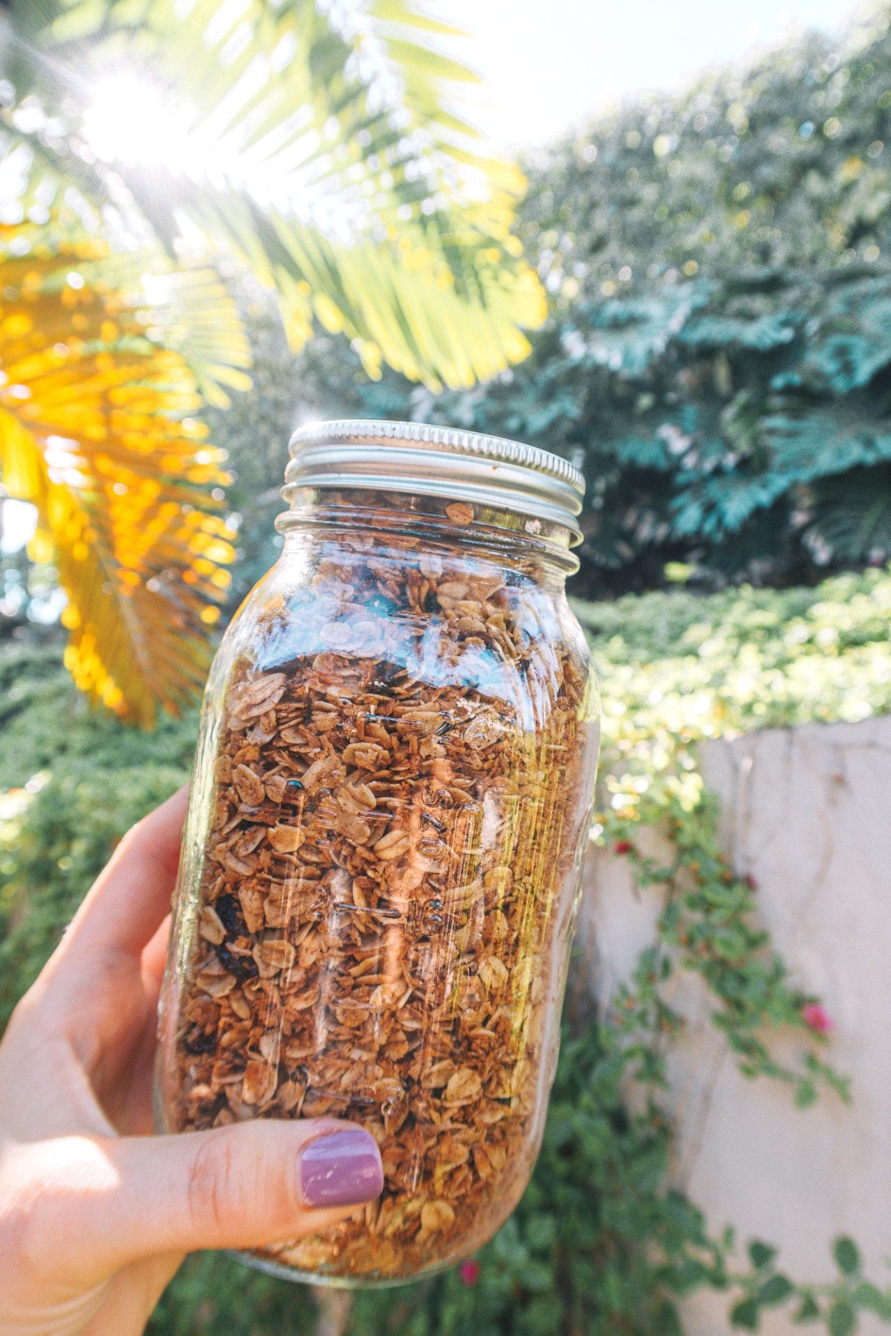 homemade granola