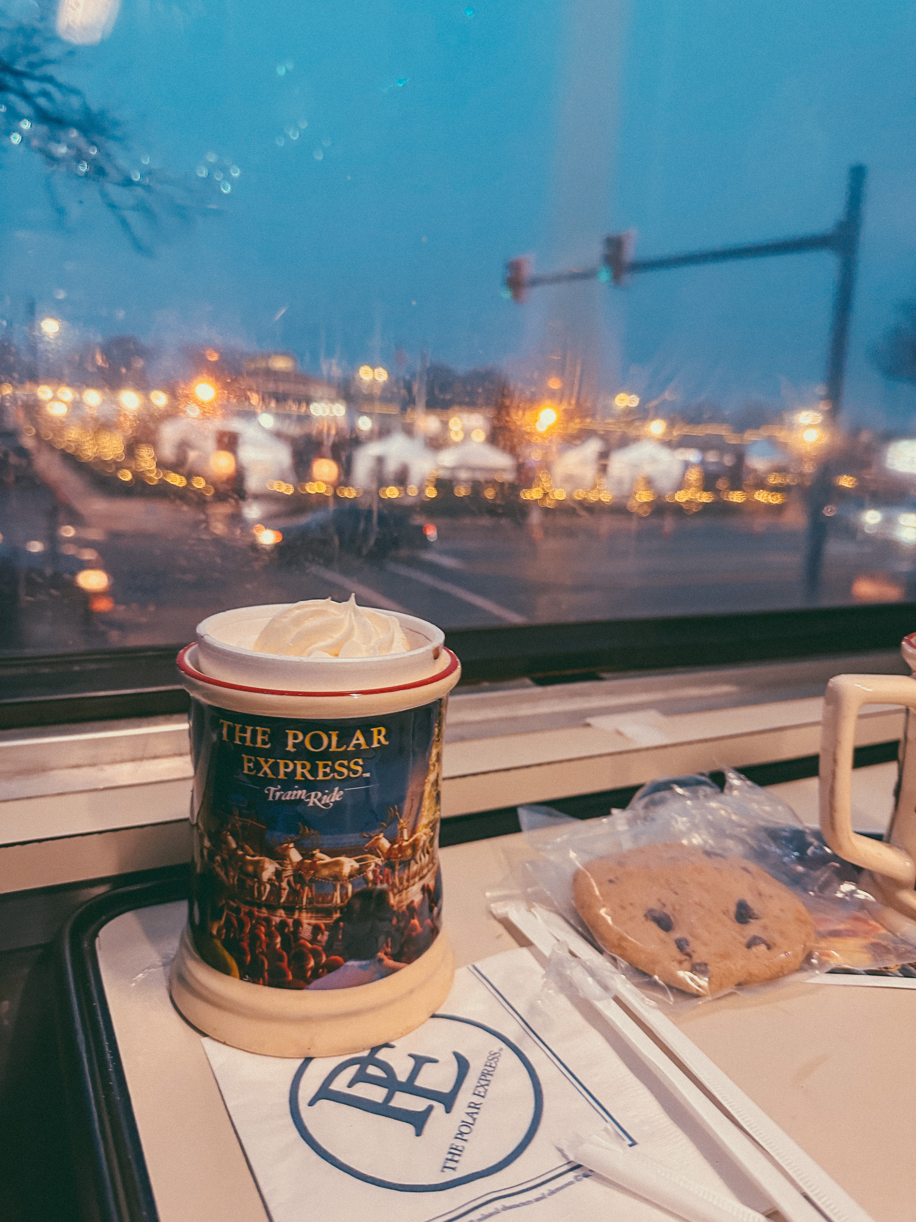 polar express, north carolina transportation museum, matching family pajamas, belk, the polar express train ride, charlotte north carolina, blog, motherhood, lifestyle