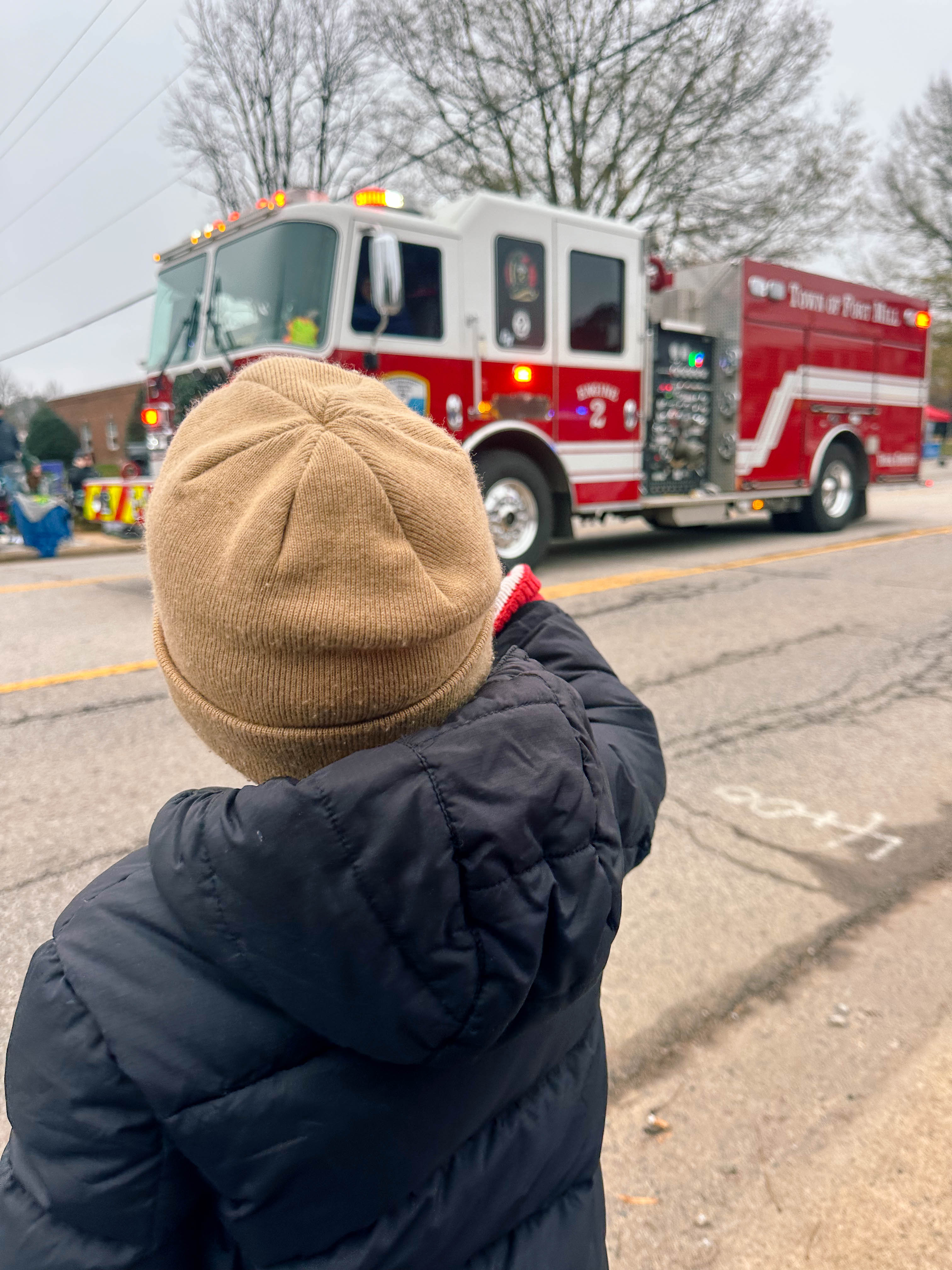 christmas pancake breakfast, fort mill, church, lifestyle blog, motherhood, christmas parade fort mill sc