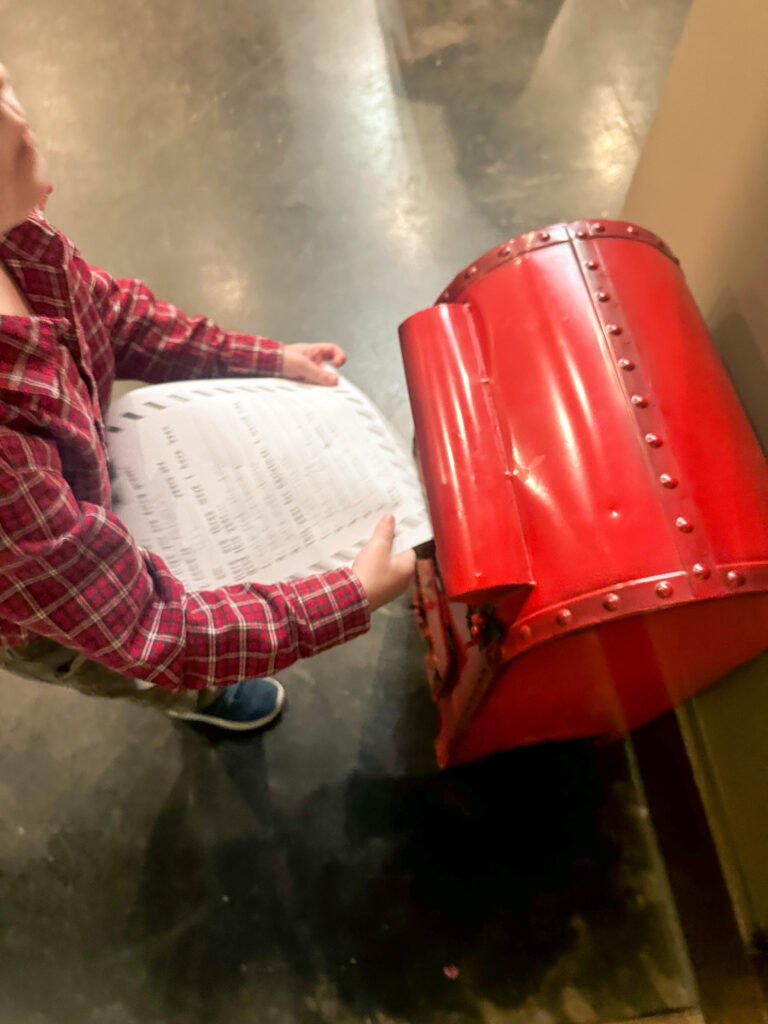 polar express, north carolina transportation museum, matching family pajamas, belk, the polar express train ride, charlotte north carolina, blog, motherhood, lifestyle