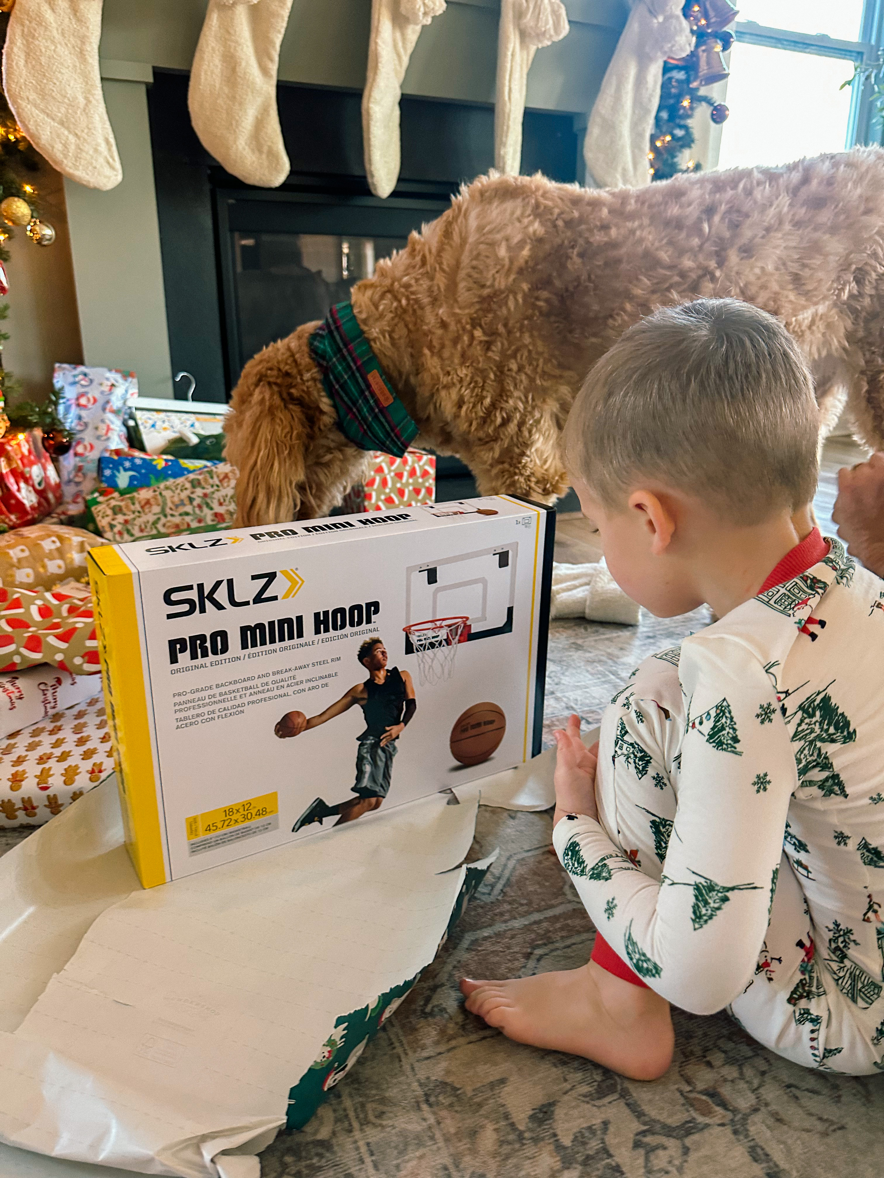 christmas recap, christmas morning, christmas blog, christmas decor, stockings, presents, toddler, dinner, table setting, home, lifestyle, blogging, motherhood, matching family pajamas, menu, holiday dinner, holiday celebrations, christmas day, pecan brownie pie, lottery pong, toddler gifts, cozy fireplace, cookies for santa, recap