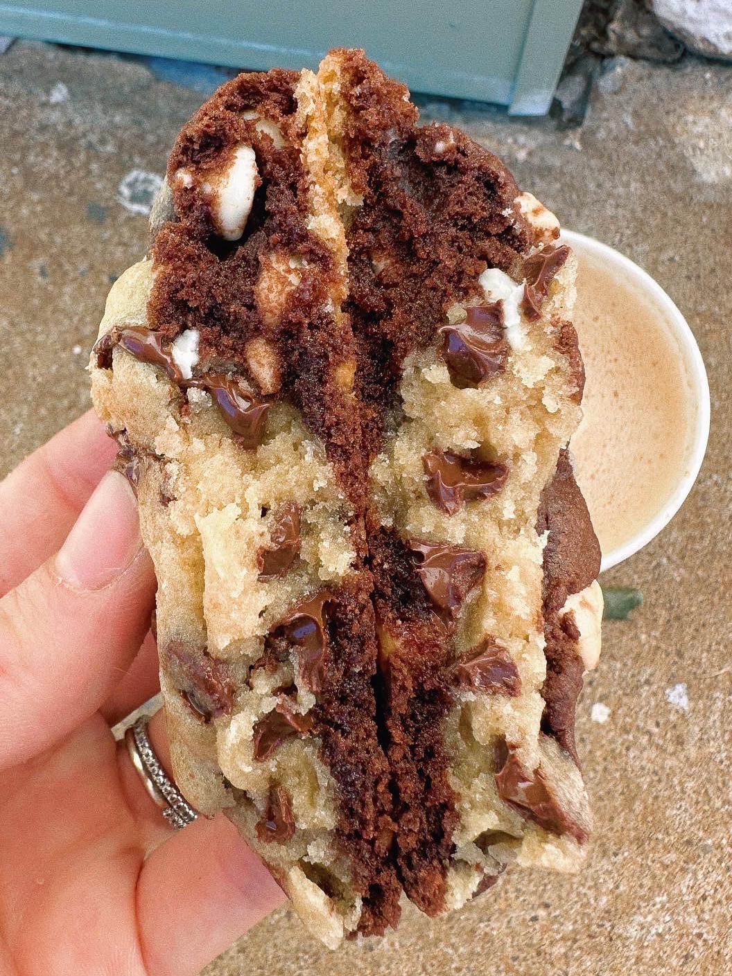 the best cookie recipe, marble cookies, chocolate chip, white chocolate, baked gooey cookies, amazing cookies, dough, white chocolate chips, cocoa powder, holiday cookies, famous cookie recipe, baking, marble cookies