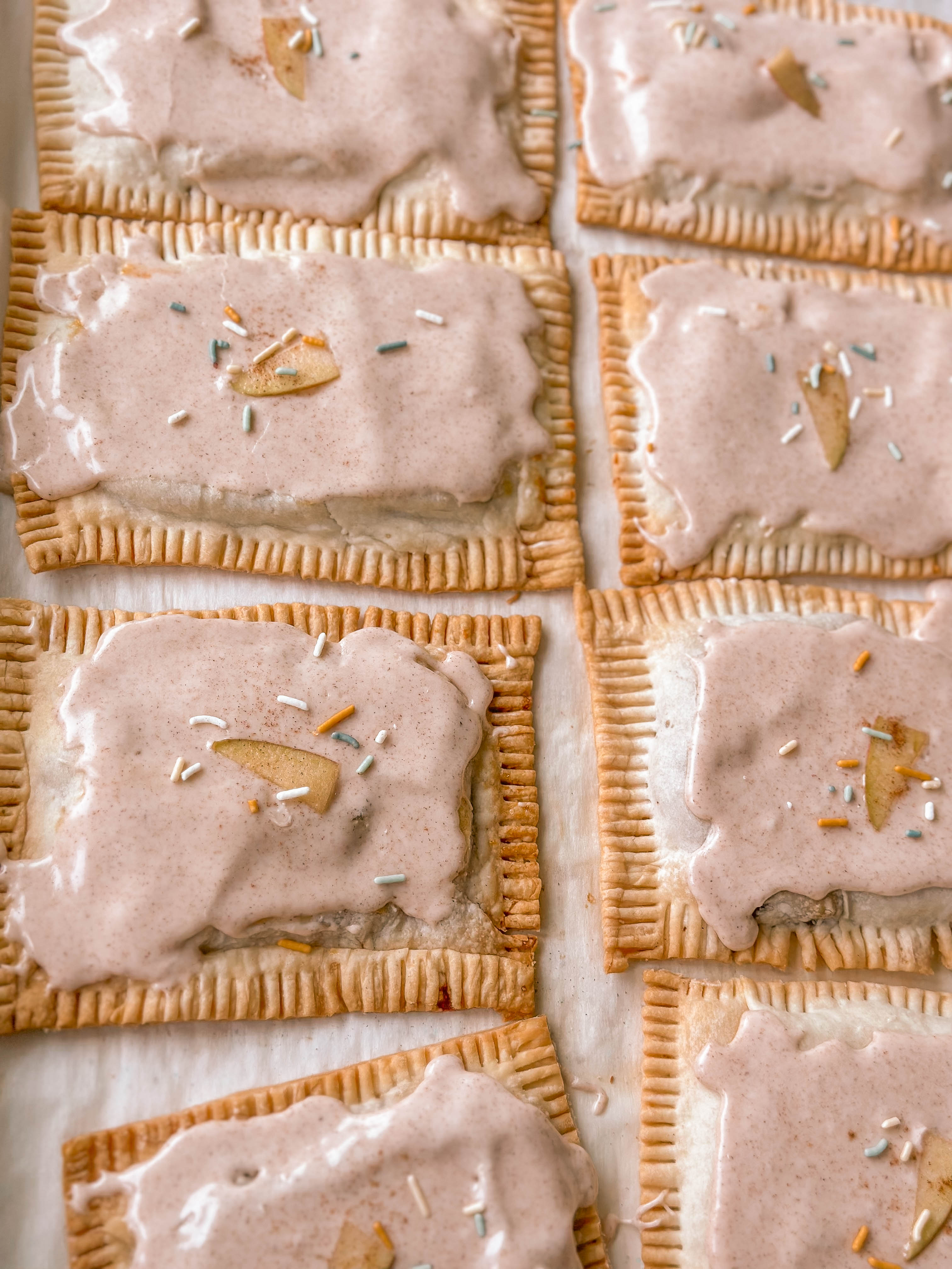 heart poptarts, cherry poptarts, brown sugar poptarts, cute poptart dessert, easy diy poptarts, valentines day, pastries, cherry almond poptarts, cute gift ideas, bakery box, recipe, easy dessert, frosted poptarts