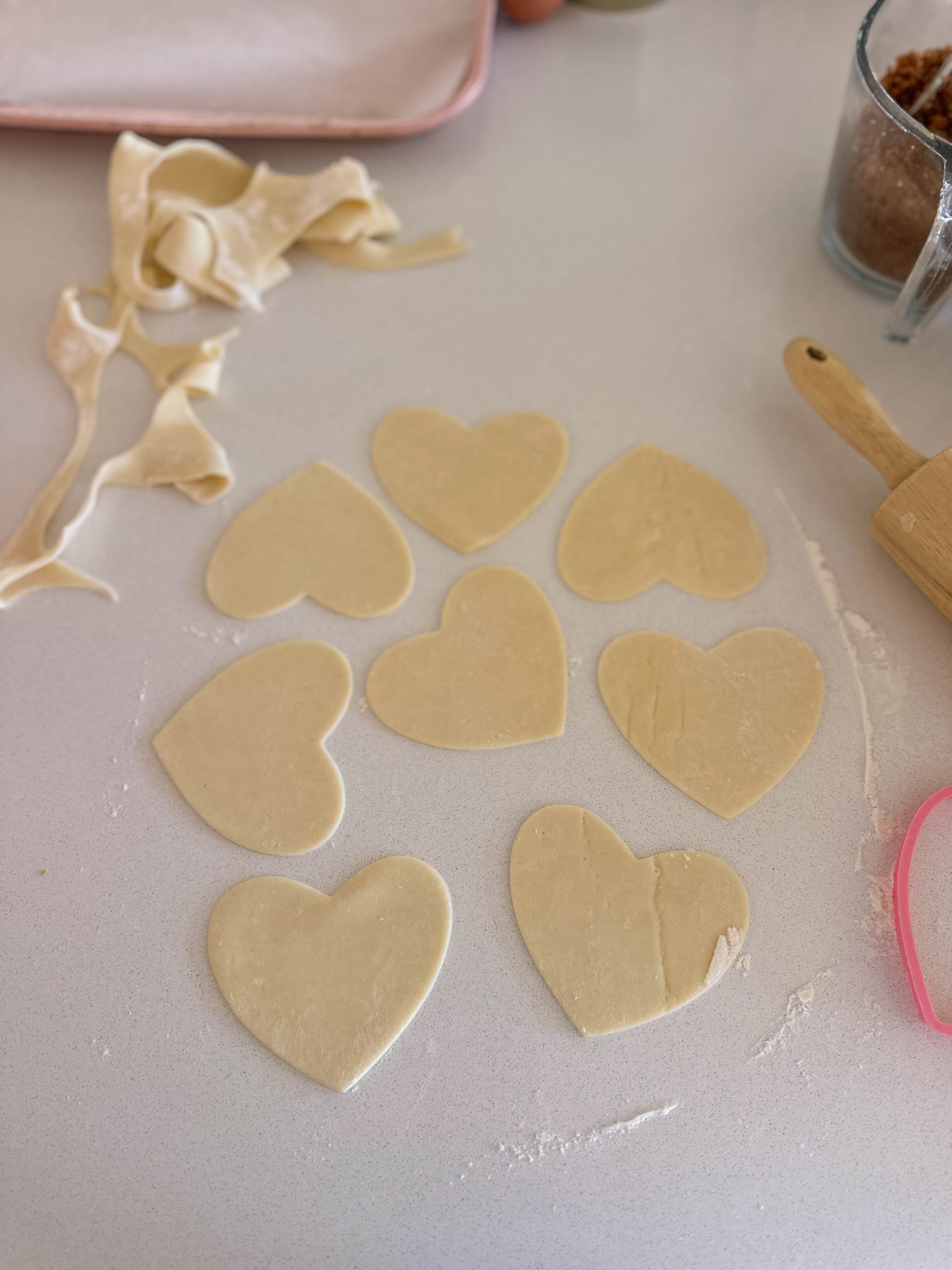 heart poptarts, cherry poptarts, brown sugar poptarts, cute poptart dessert, easy diy poptarts, valentines day, pastries, cherry almond poptarts, cute gift ideas, bakery box, recipe, easy dessert, frosted poptarts