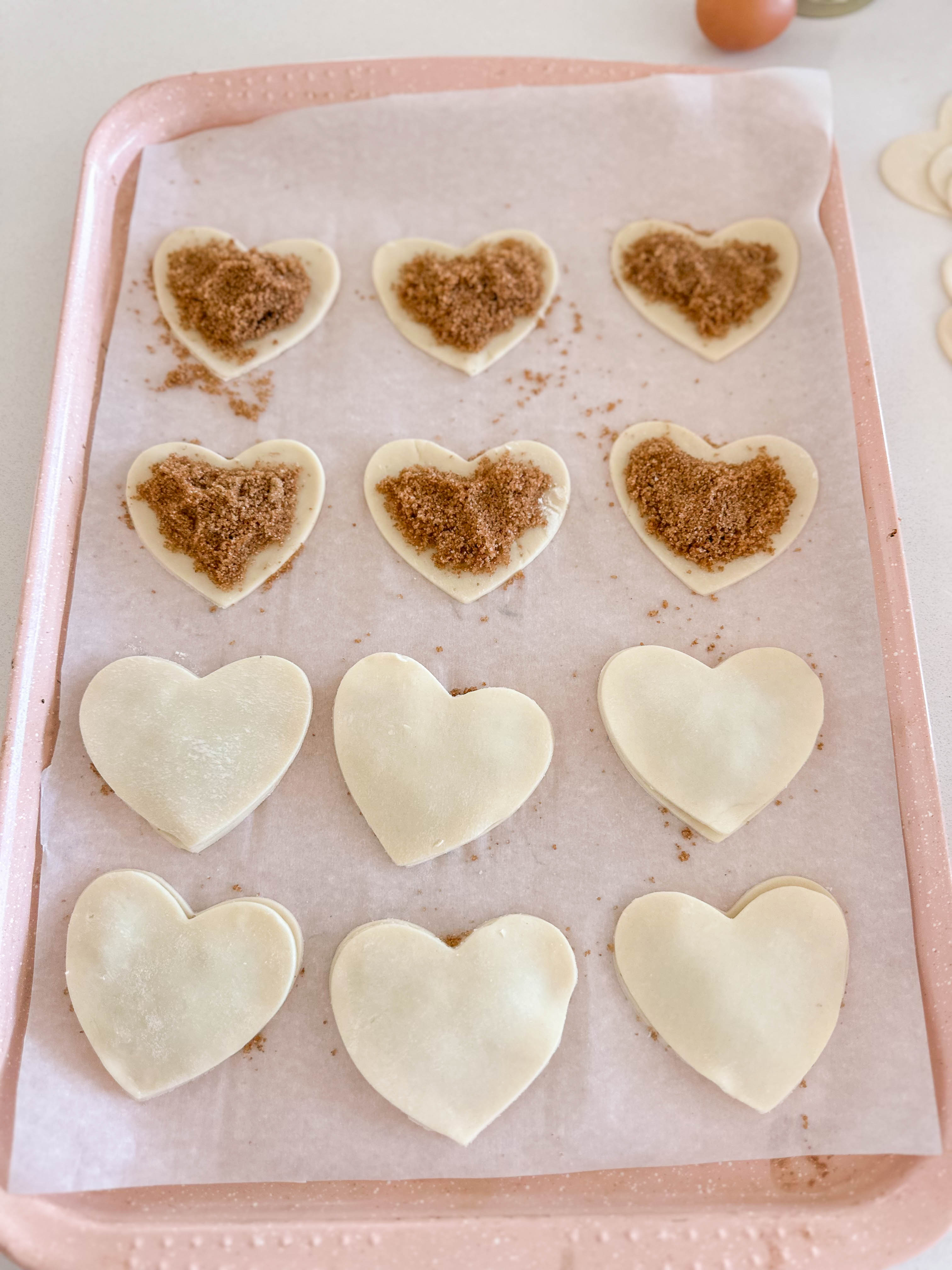 heart poptarts, cherry poptarts, brown sugar poptarts, cute poptart dessert, easy diy poptarts, valentines day, pastries, cherry almond poptarts, cute gift ideas, bakery box, recipe, easy dessert, frosted poptarts