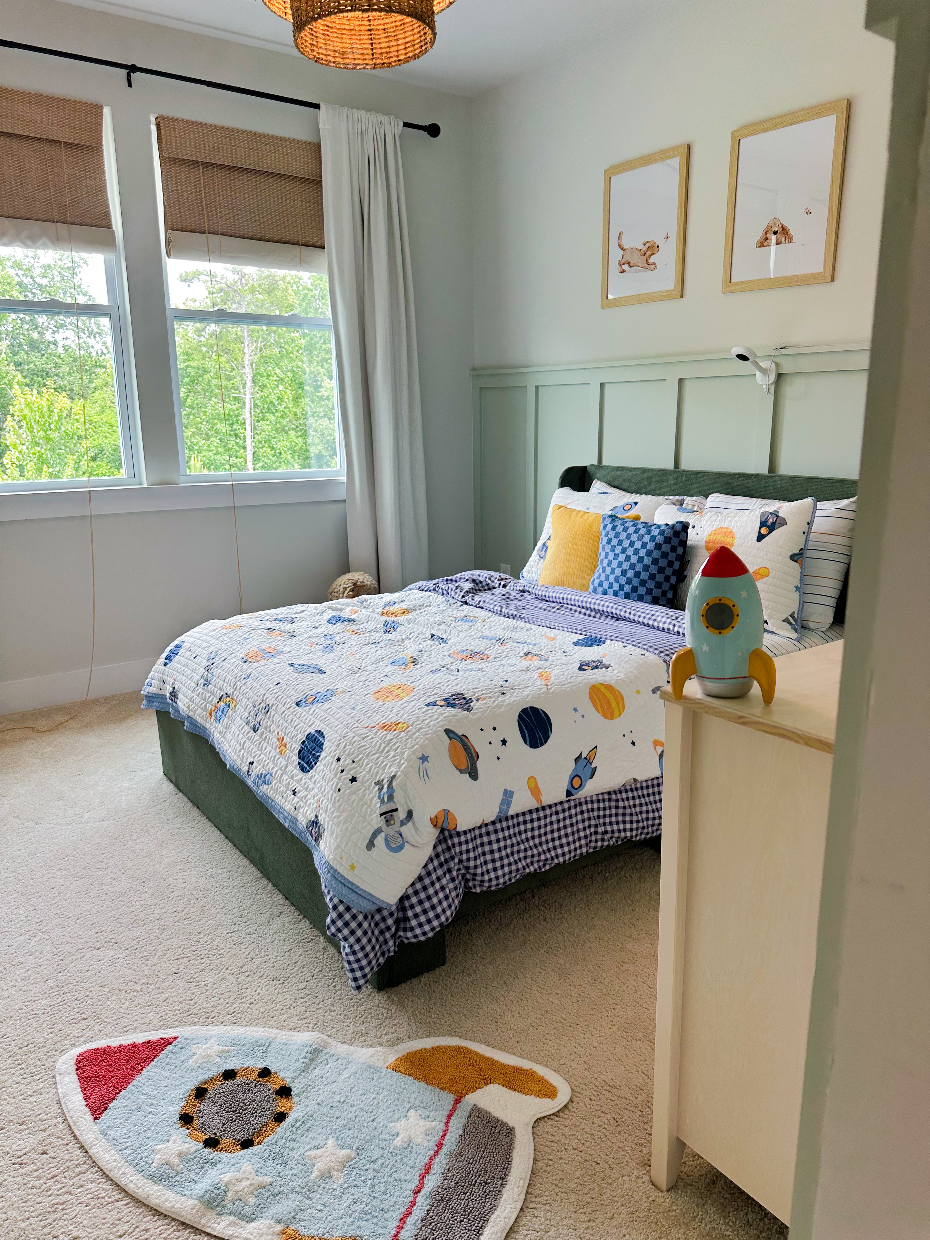 housecleaning, house clean, tidy up, lifestyle, motherhood, simple, toddler mom, cleaning tips, organized space, toy rotation We blow up the bounce house, visit the library and read in the park, find new playgrounds, hit the neighborhood pool, go for walks, run through sprinklers, kick a soccer ball, paint on a blanket in the yard, or just sit on the porch with crayons. It’s good for the soul and the house. If you’re buying toys, prioritize outdoor things: chalk, bubbles, sandboxes, mini gardening tools. Also, I keep a basket of towels by the door for drying off wet toddlers (and muddy dogs) on those messy days. I also save my errand running for when I’m with him. I don’t use my time alone to do it (unless I’m clothes shopping.) But he loves outings and it’s a good way to get out of the house and away from making messes.