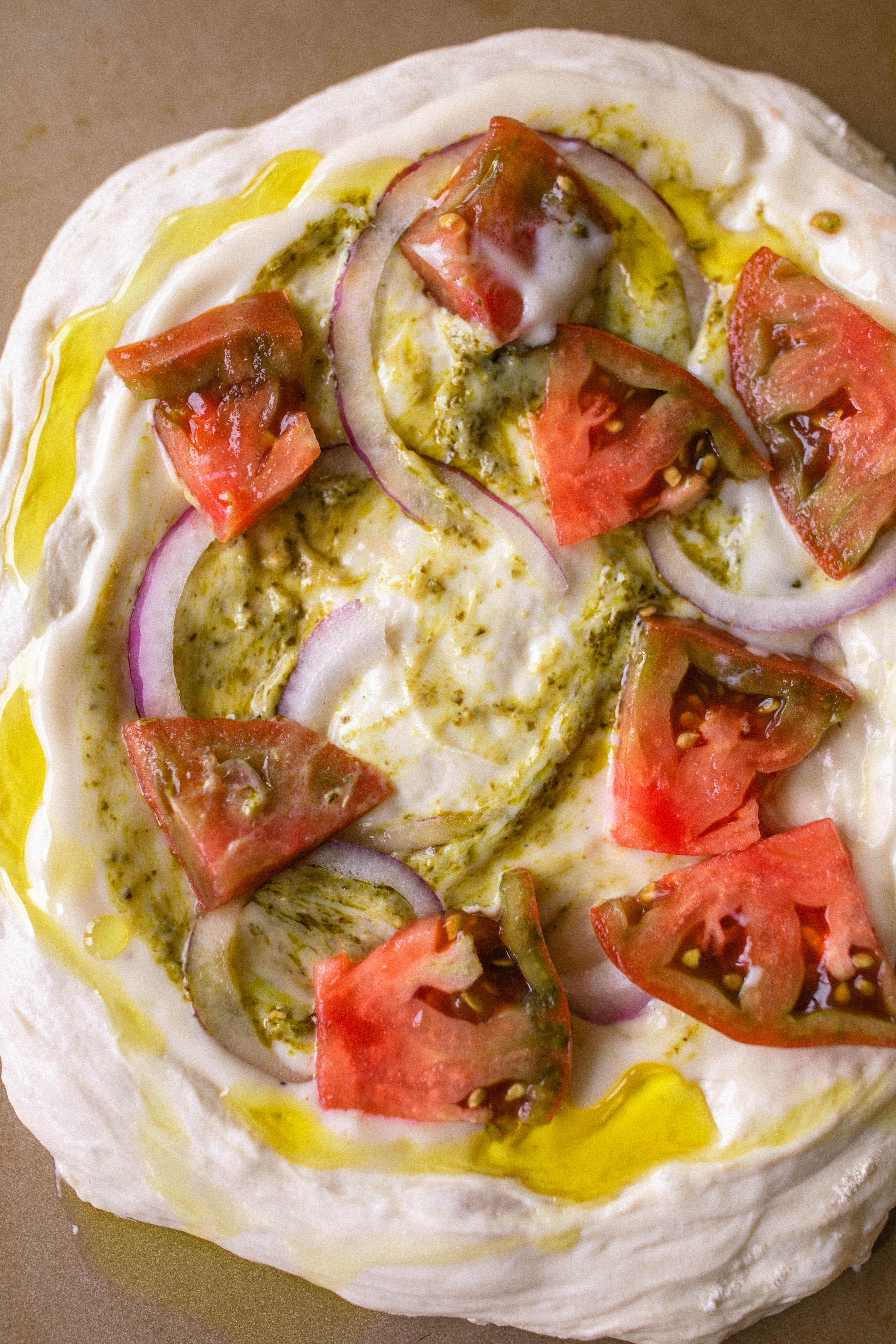 sourdough pizza, prosciutto, balsamic, glaze, figs, pesto, pizza recipe, charcuterie pizza, best recipe ever, sourdough, puffy crust