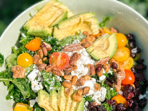 orange juice dressing for kale salad Garlicky Orange Kale Salad Recipe