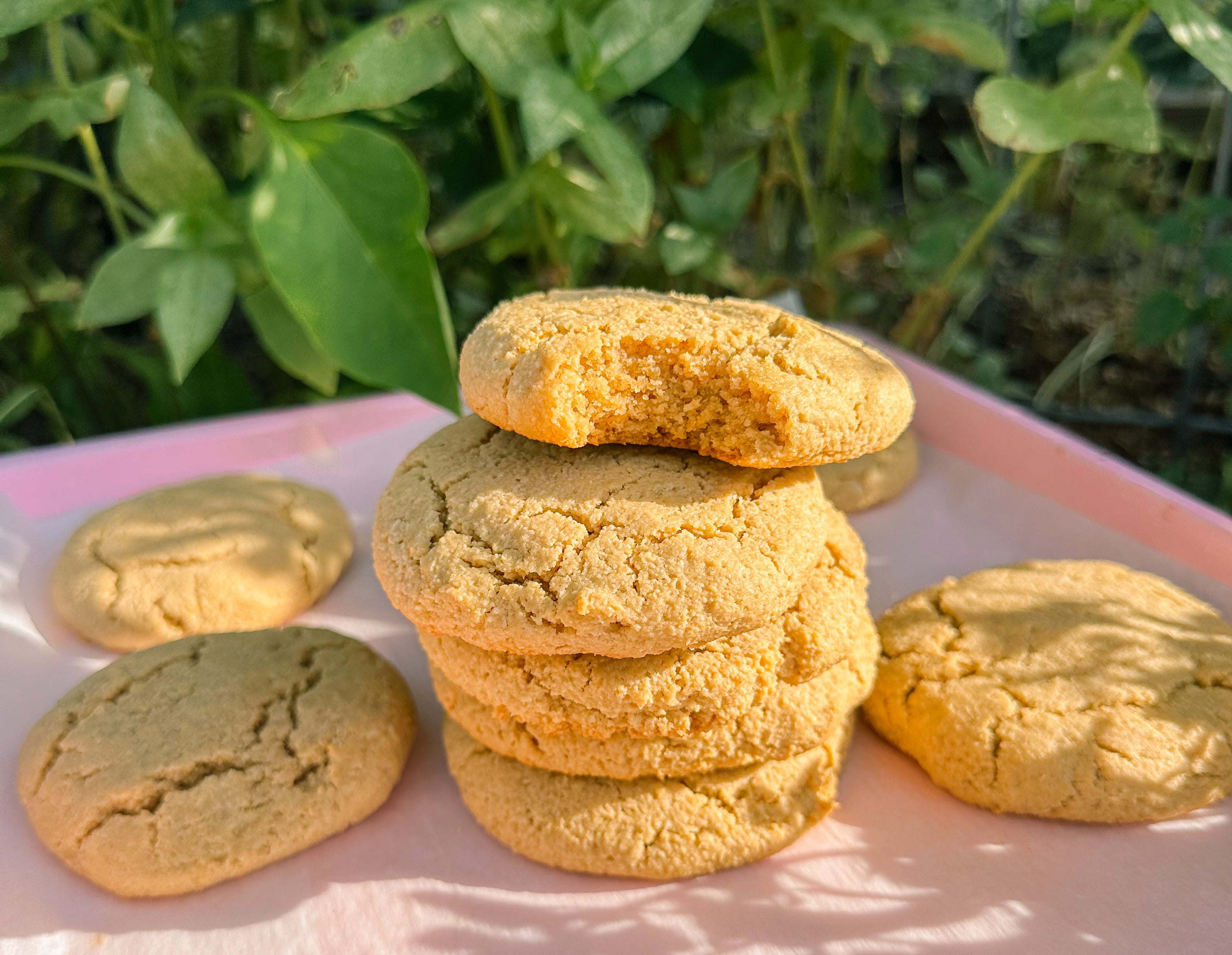 almond flour, peanut butter cookies, almond cookies, no refined sugar, sugar free, maple syrup, gluten-free, dairy-free, grain free, healthy food for family, healthy cookies, healthy dessert, healthy toddler food, breakfast cookies, almond flour cookies, peanut butter cookies, lower carb, sugar free